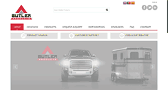 Desktop Screenshot of butlerproducts.com